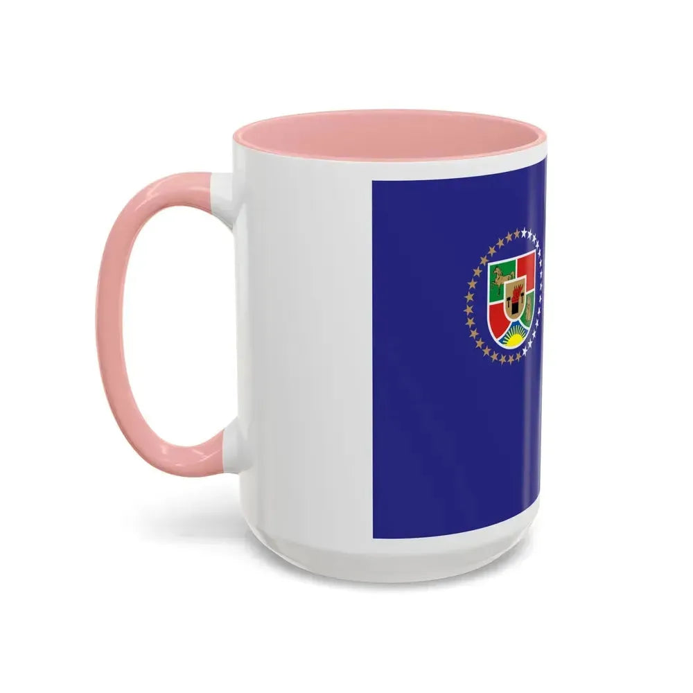 Flag of Luhansk Oblast Ukraine - Accent Coffee Mug - Go Mug Yourself