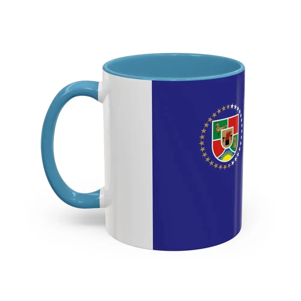 Flag of Luhansk Oblast Ukraine - Accent Coffee Mug - Go Mug Yourself