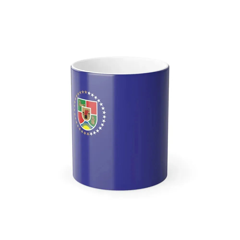 Flag of Luhansk Oblast Ukraine - Color Changing Coffee Mug 11oz - Go Mug Yourself