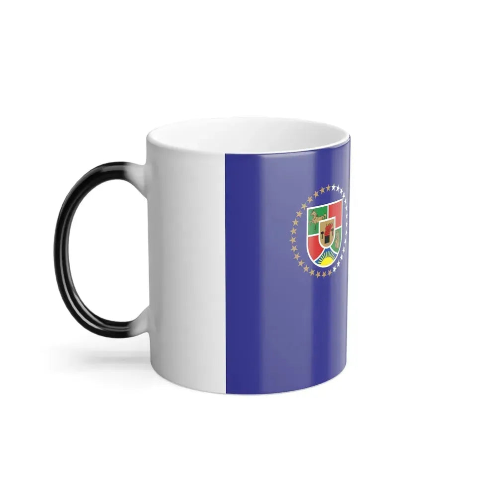 Flag of Luhansk Oblast Ukraine - Color Changing Coffee Mug - Go Mug Yourself