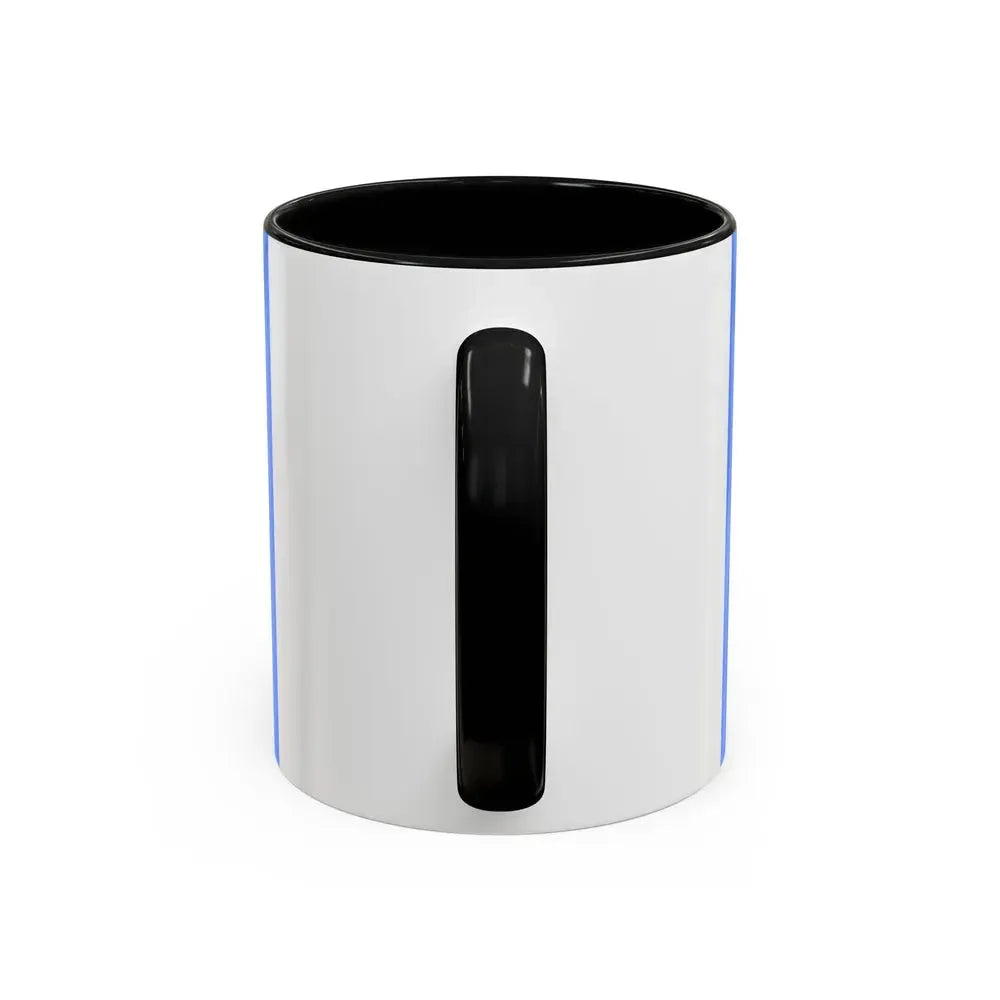 Flag of Luhansk Ukraine - Accent Coffee Mug - Go Mug Yourself