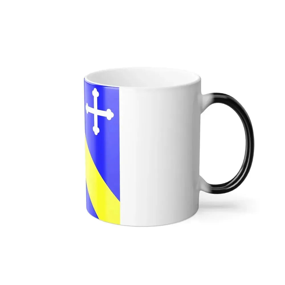 Flag of Lully Switzerland - Color Changing Coffee Mug - Go Mug Yourself