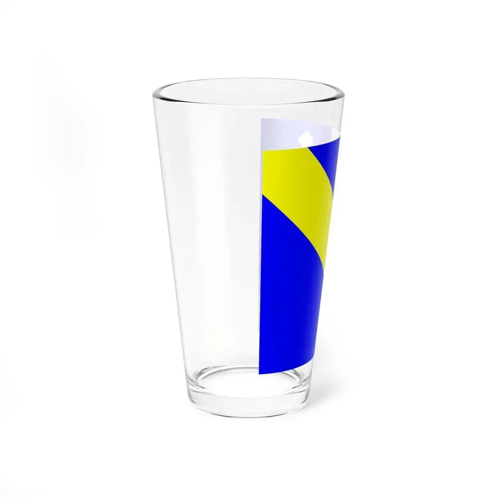 Flag of Lully Switzerland - Pint Glass 16oz - Go Mug Yourself