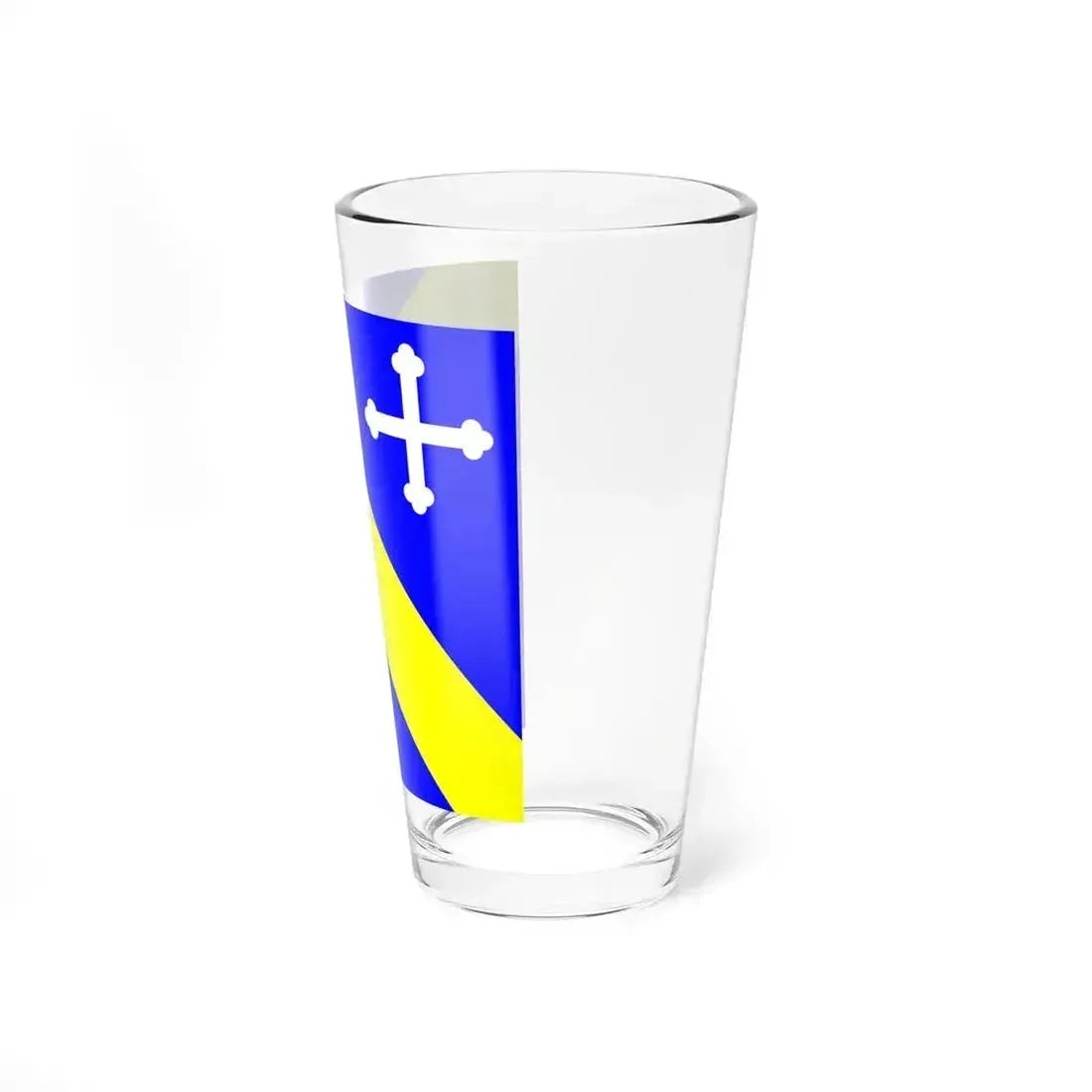 Flag of Lully Switzerland - Pint Glass 16oz - Go Mug Yourself