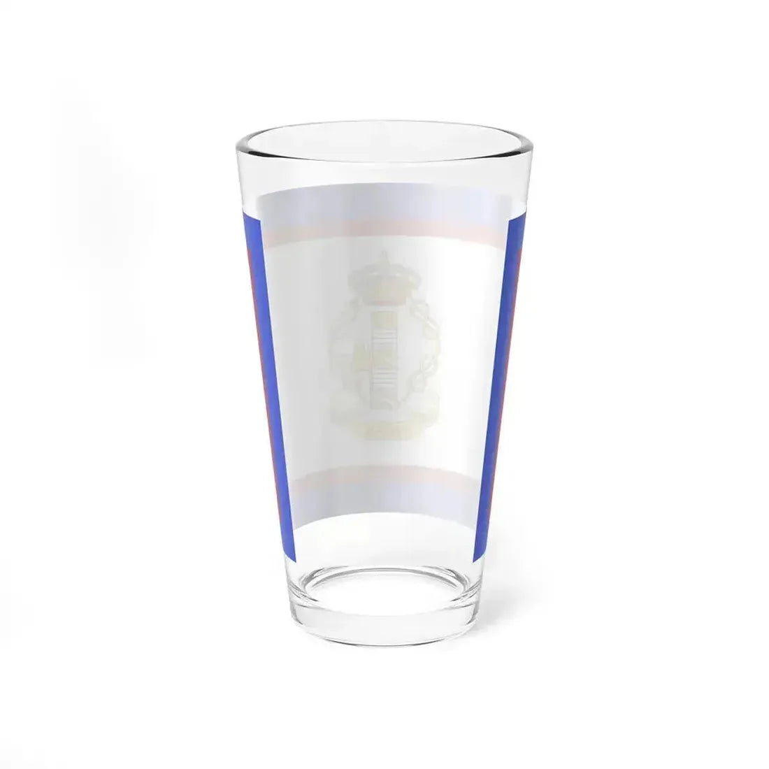 Flag of luogotenente generale in Albania of the Kingdom of Italy - Pint Glass 16oz - Go Mug Yourself