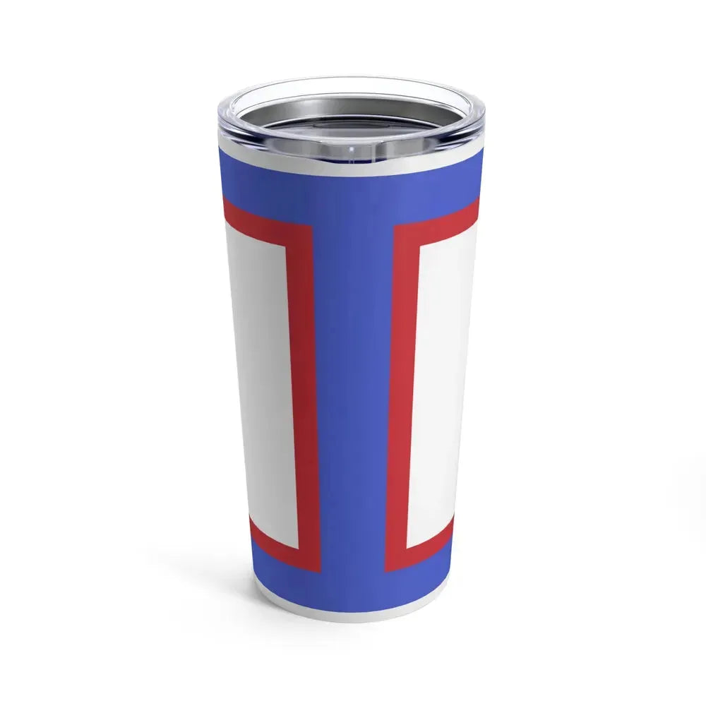 Flag of luogotenente generale in Albania of the Kingdom of Italy - Tumbler 20oz - Go Mug Yourself