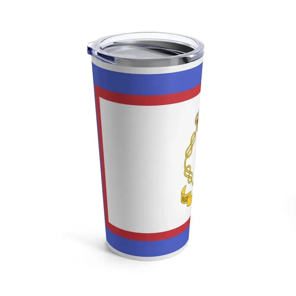Flag of luogotenente generale in Albania of the Kingdom of Italy - Tumbler 20oz - Go Mug Yourself
