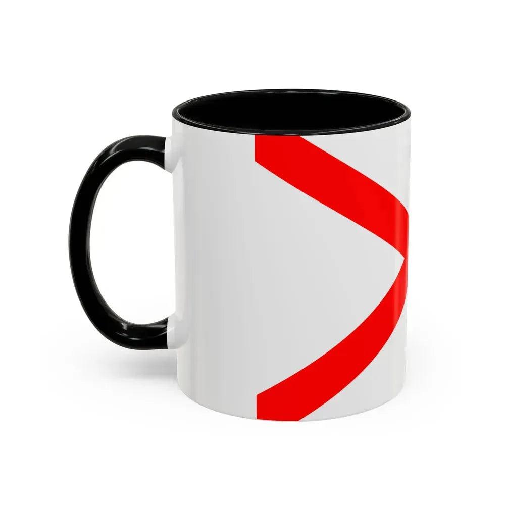 Flag of Luqa Malta - Accent Coffee Mug - Go Mug Yourself