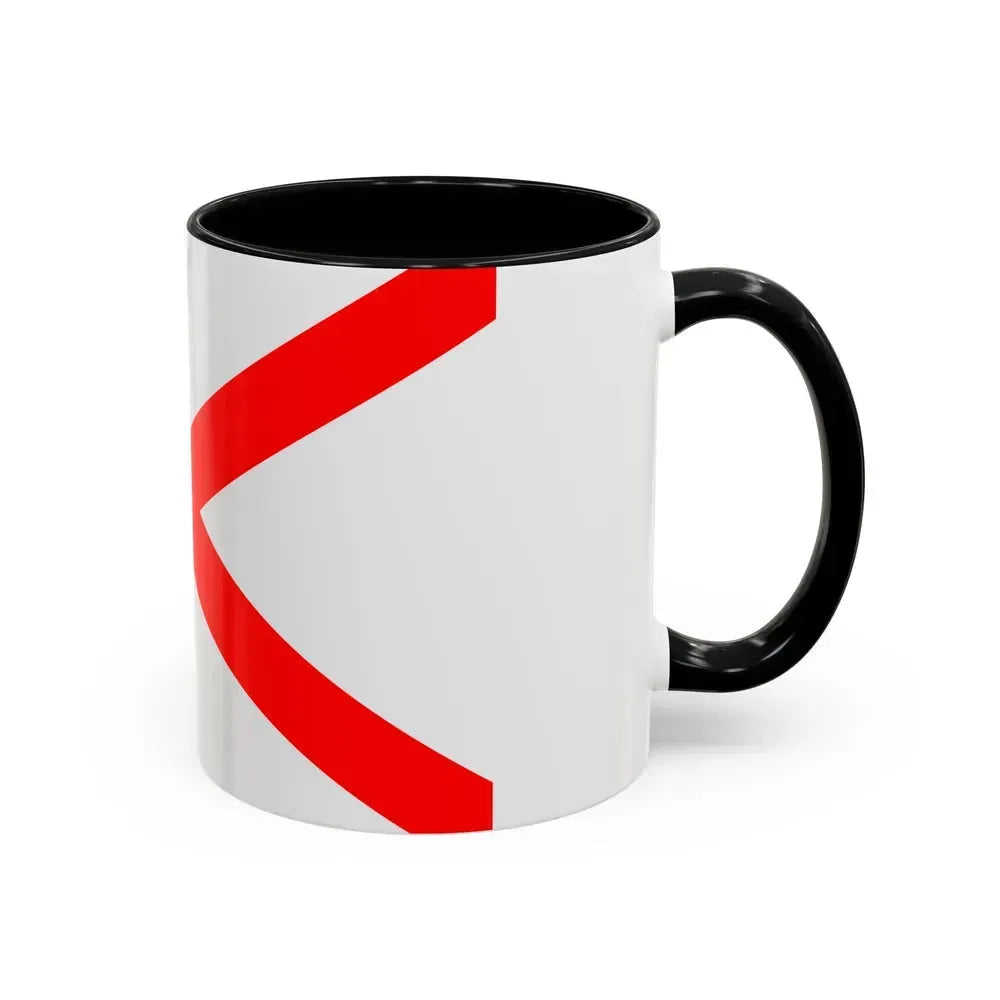 Flag of Luqa Malta - Accent Coffee Mug - Go Mug Yourself