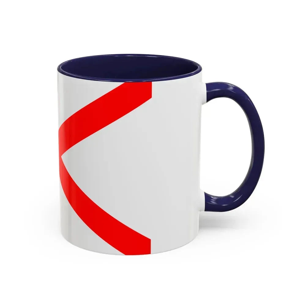 Flag of Luqa Malta - Accent Coffee Mug - Go Mug Yourself