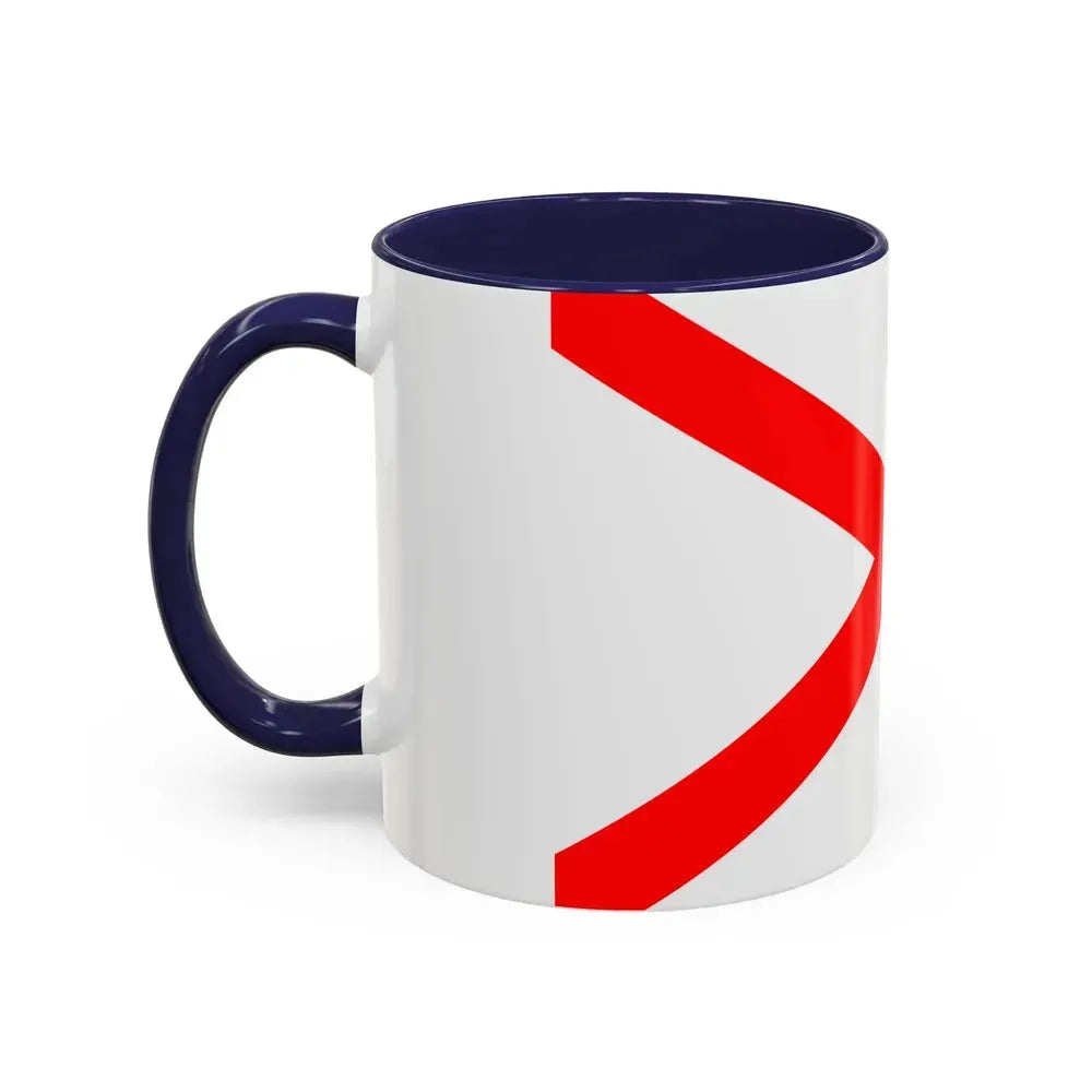 Flag of Luqa Malta - Accent Coffee Mug - Go Mug Yourself