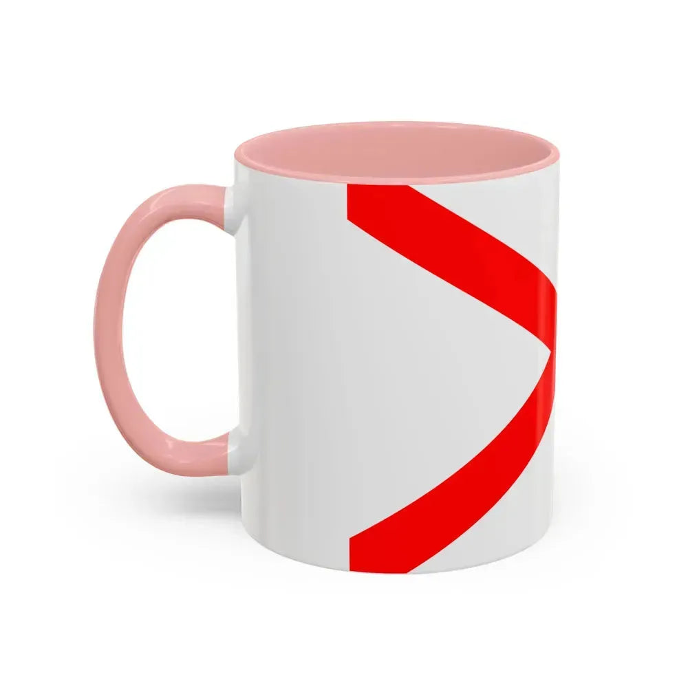 Flag of Luqa Malta - Accent Coffee Mug - Go Mug Yourself