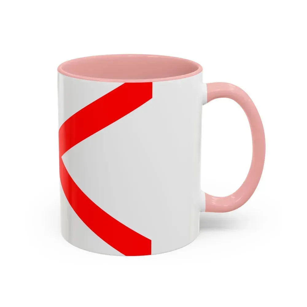 Flag of Luqa Malta - Accent Coffee Mug - Go Mug Yourself