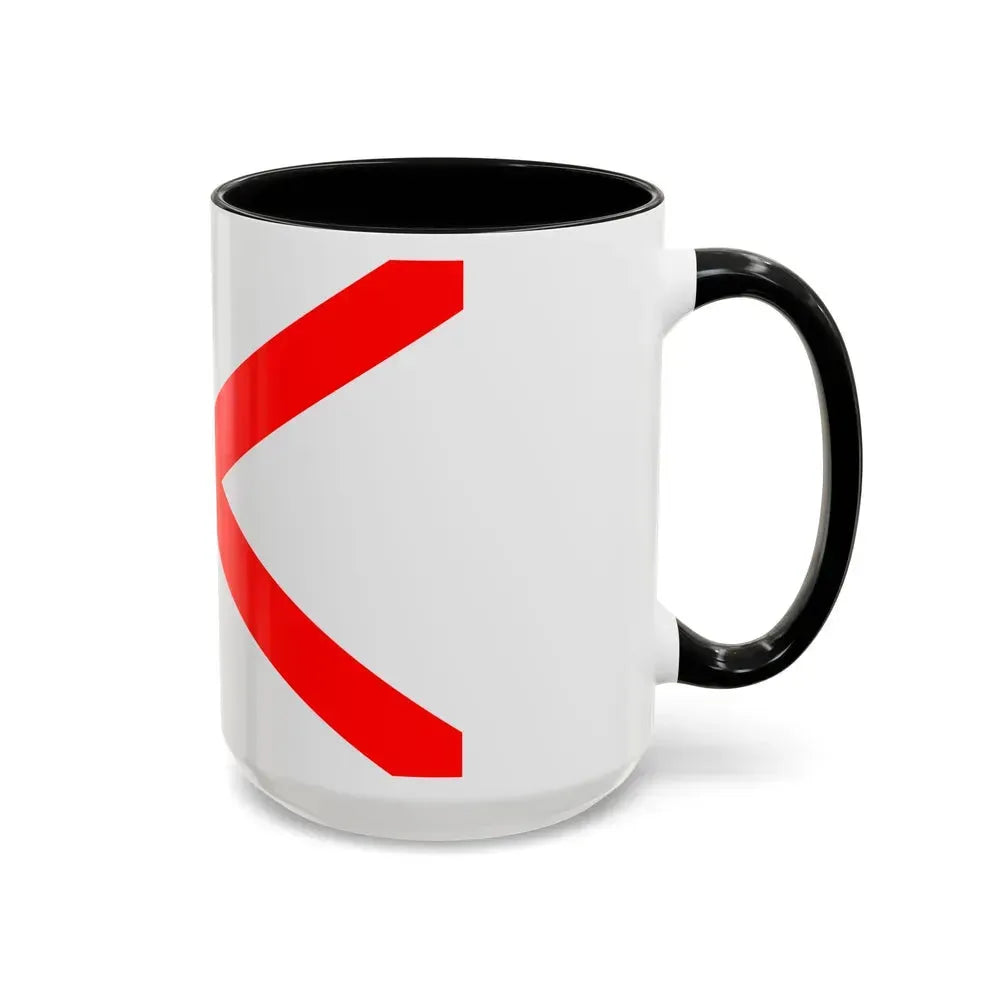 Flag of Luqa Malta - Accent Coffee Mug - Go Mug Yourself