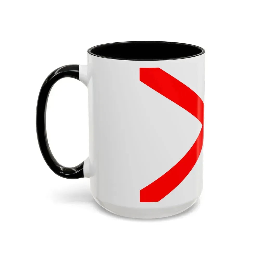 Flag of Luqa Malta - Accent Coffee Mug - Go Mug Yourself