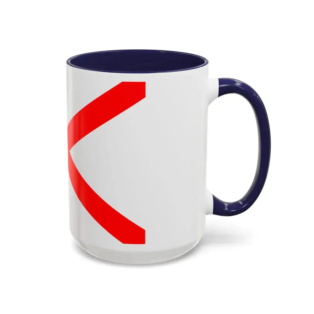 Flag of Luqa Malta - Accent Coffee Mug - Go Mug Yourself