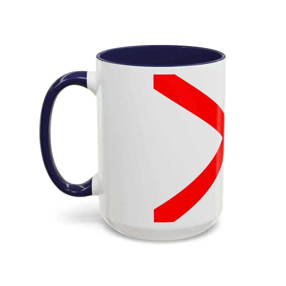 Flag of Luqa Malta - Accent Coffee Mug - Go Mug Yourself