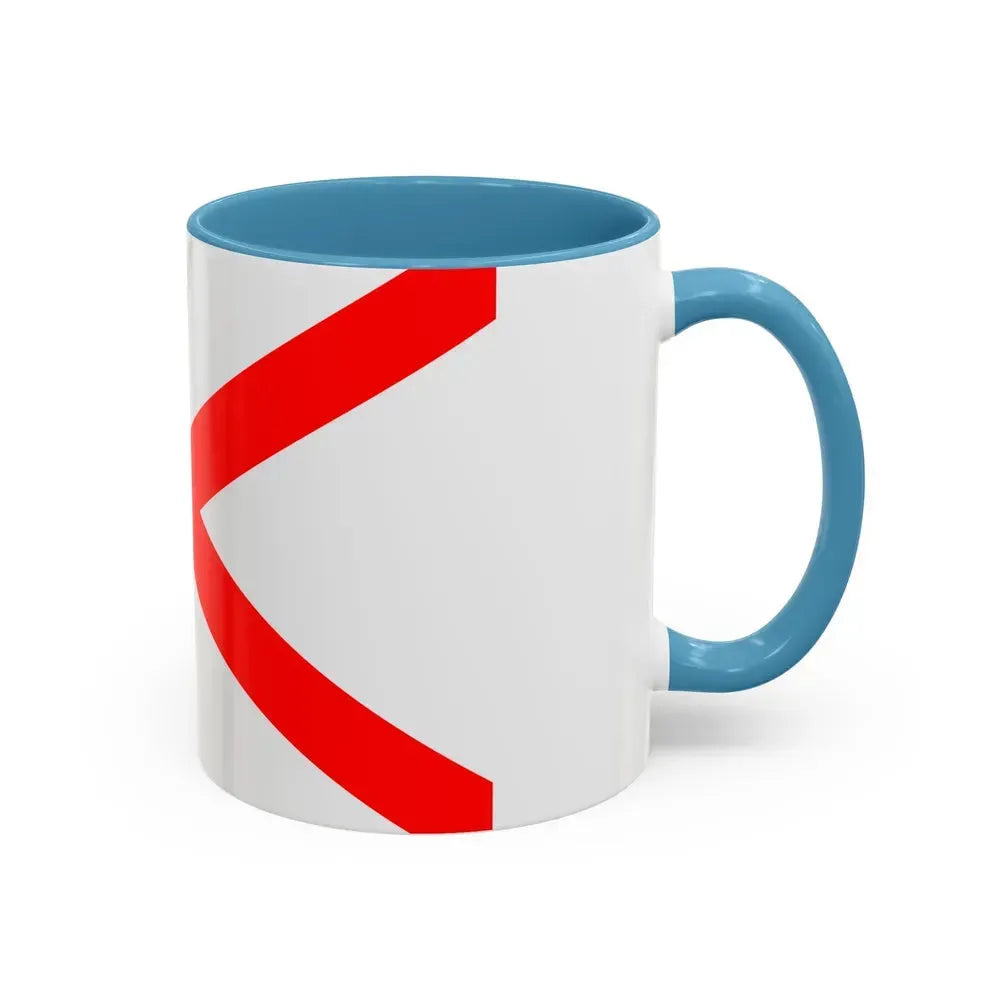 Flag of Luqa Malta - Accent Coffee Mug - Go Mug Yourself