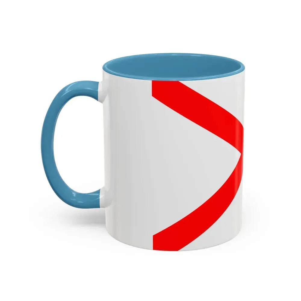 Flag of Luqa Malta - Accent Coffee Mug - Go Mug Yourself