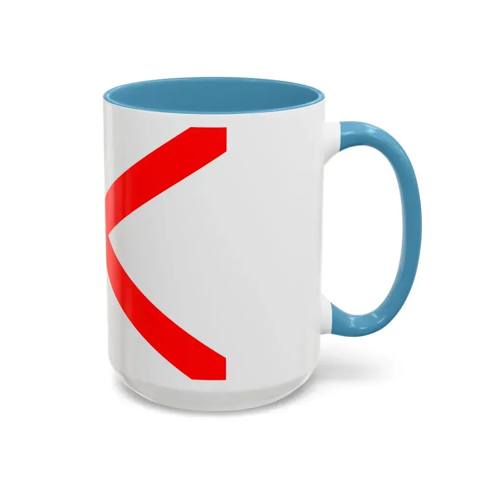 Flag of Luqa Malta - Accent Coffee Mug - Go Mug Yourself