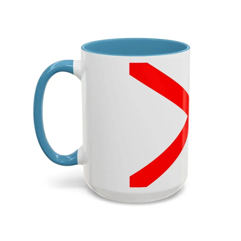 Flag of Luqa Malta - Accent Coffee Mug - Go Mug Yourself