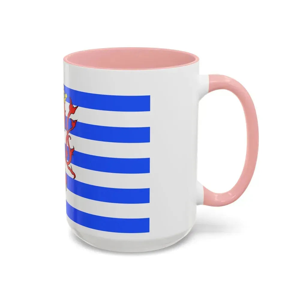 Flag of Luxembourg Belgium - Accent Coffee Mug - Go Mug Yourself
