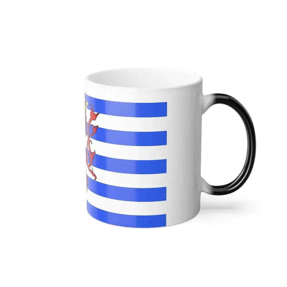 Flag of Luxembourg Belgium - Color Changing Coffee Mug - Go Mug Yourself