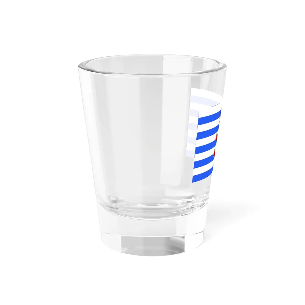 Flag of Luxembourg Belgium - Shot Glass 1.5oz - Go Mug Yourself