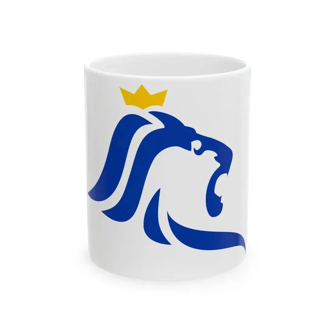 Flag of Luxembourg city (Luxembourg) White Coffee Mug 11oz - Go Mug Yourself