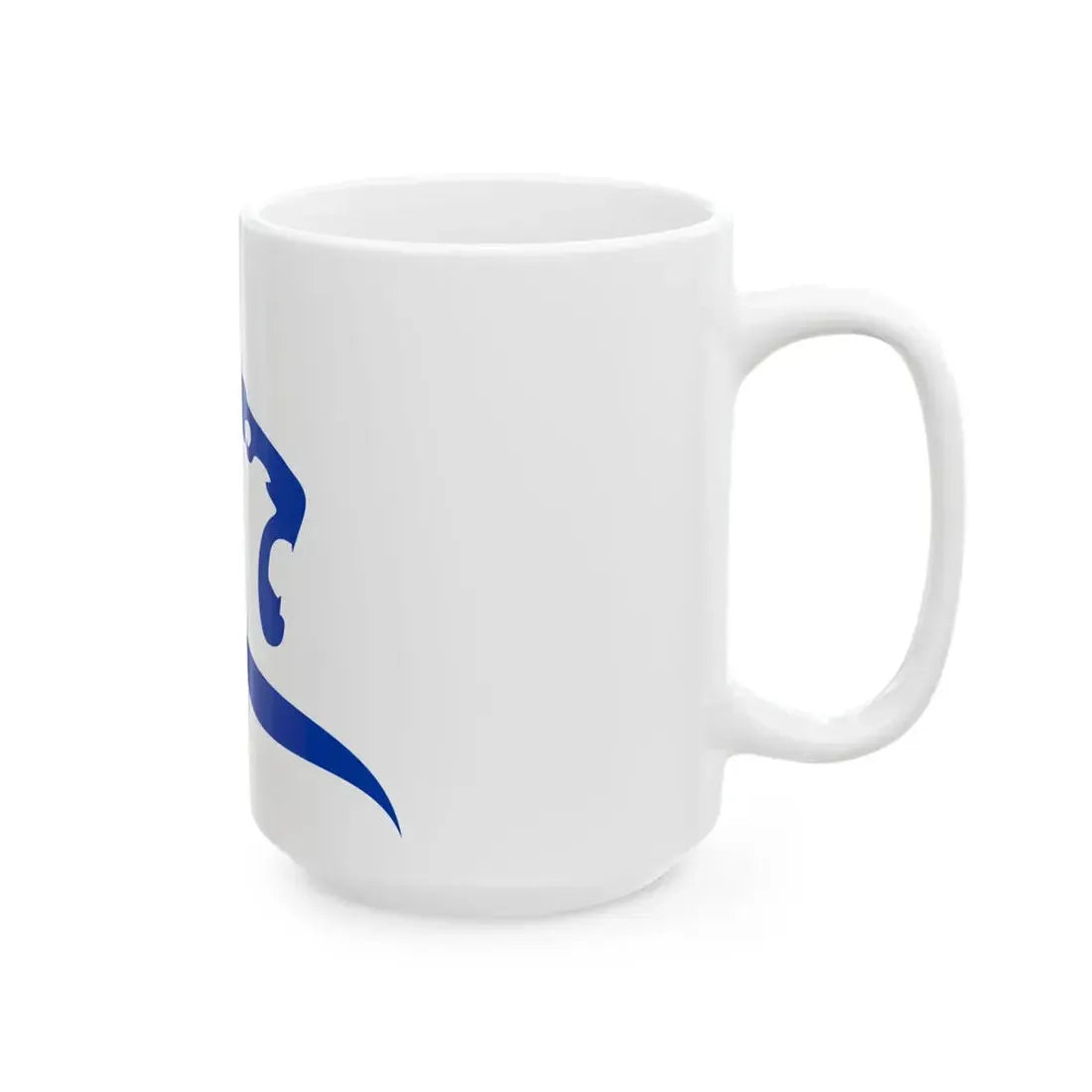 Flag of Luxembourg city (Luxembourg) White Coffee Mug - Go Mug Yourself