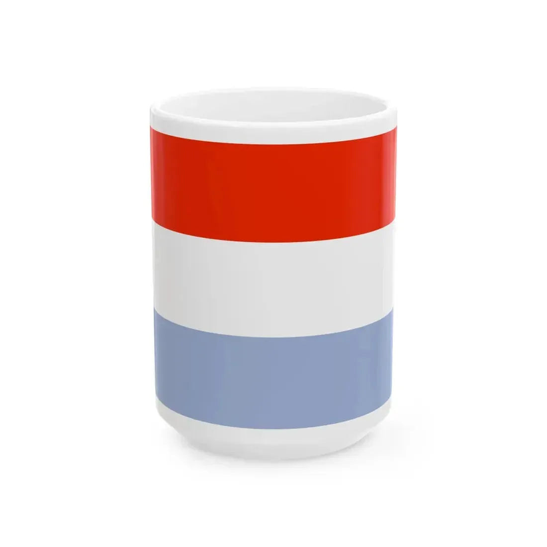 Flag of Luxembourg WFB 2000 (Luxembourg) White Coffee Mug 15oz - Go Mug Yourself