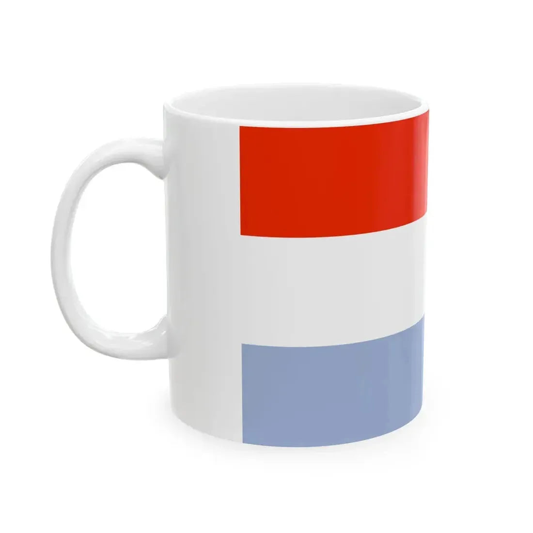 Flag of Luxembourg WFB 2000 (Luxembourg) White Coffee Mug - Go Mug Yourself