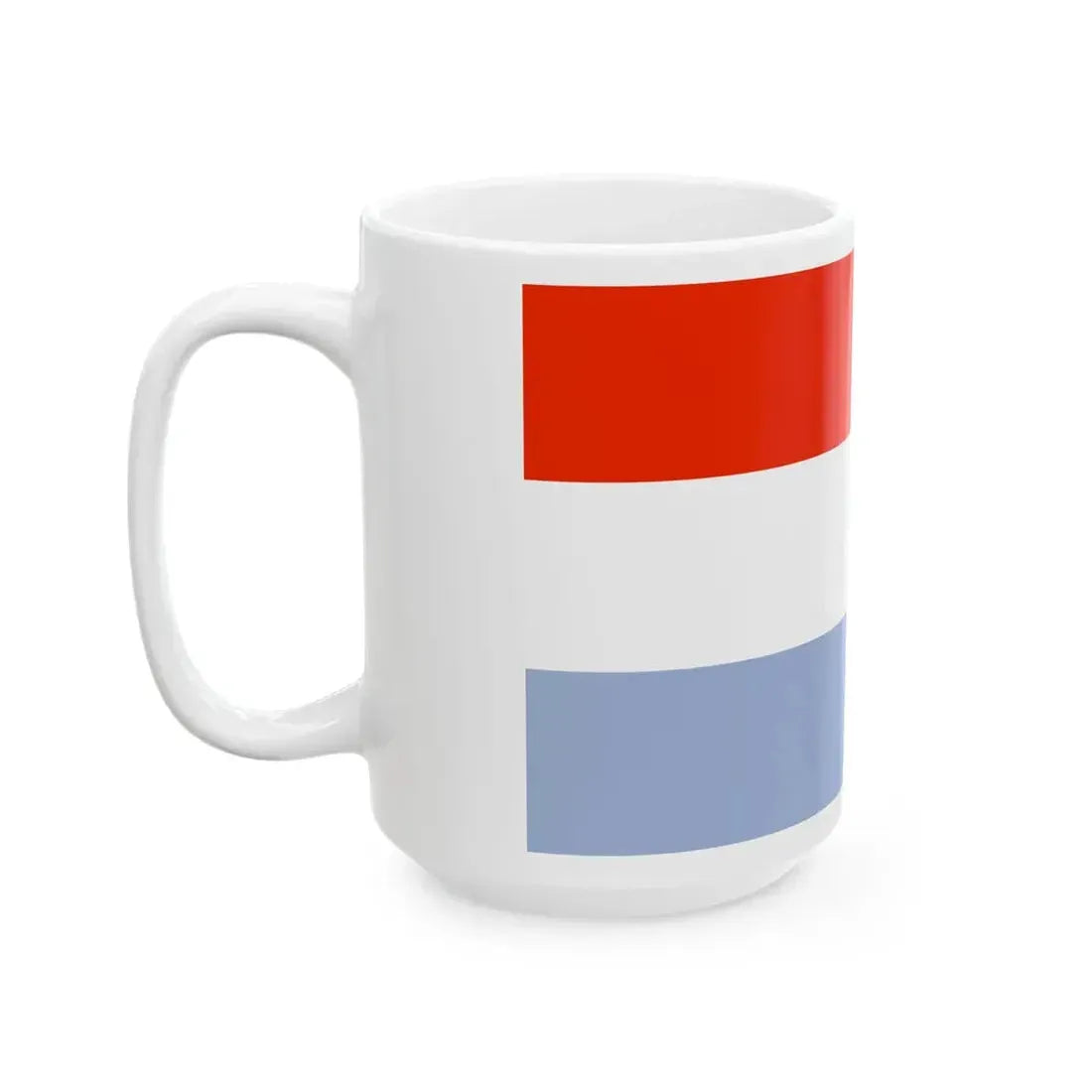 Flag of Luxembourg WFB 2000 (Luxembourg) White Coffee Mug - Go Mug Yourself