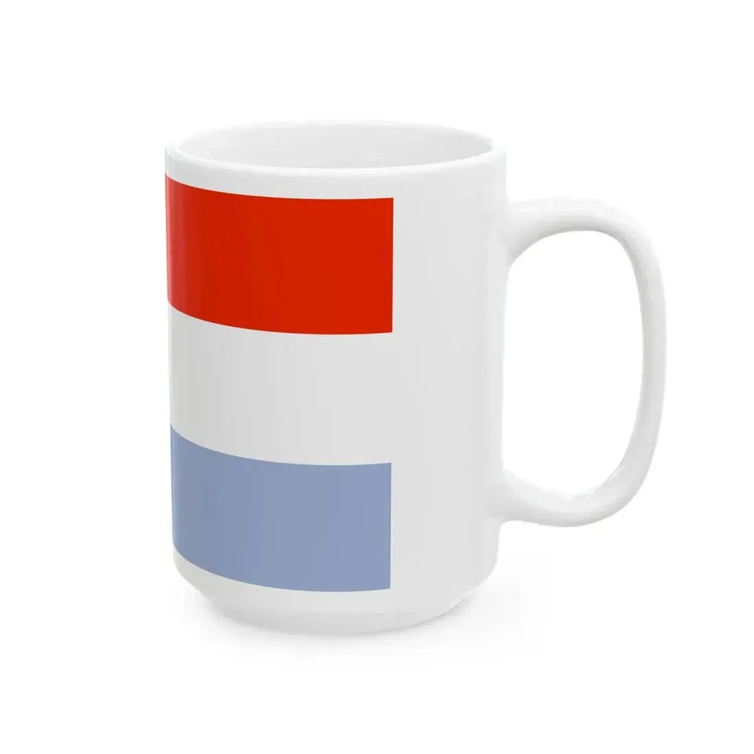 Flag of Luxembourg WFB 2000 (Luxembourg) White Coffee Mug - Go Mug Yourself