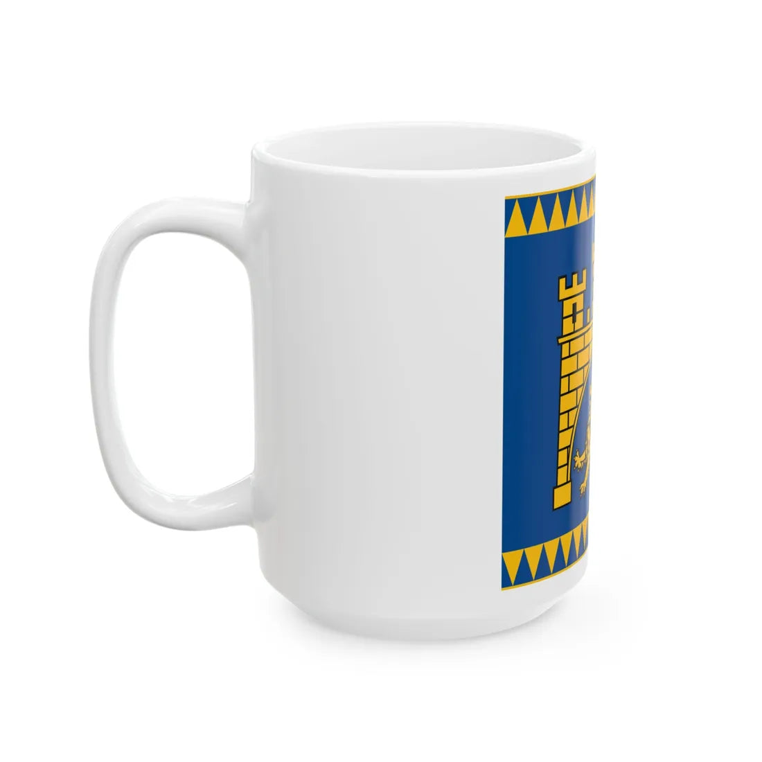 Flag of Lviv (Ukraine) White Coffee Mug - Go Mug Yourself