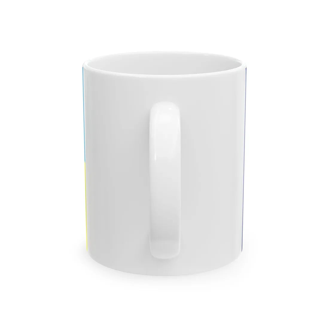 Flag of Lyceum Intellect Kyiv Ukraine (Ukraine) White Coffee Mug - Go Mug Yourself
