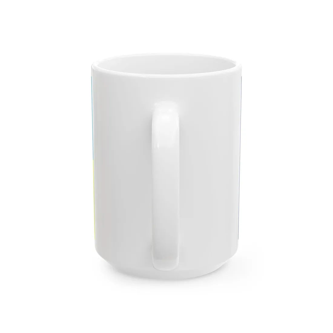Flag of Lyceum Intellect Kyiv Ukraine (Ukraine) White Coffee Mug - Go Mug Yourself