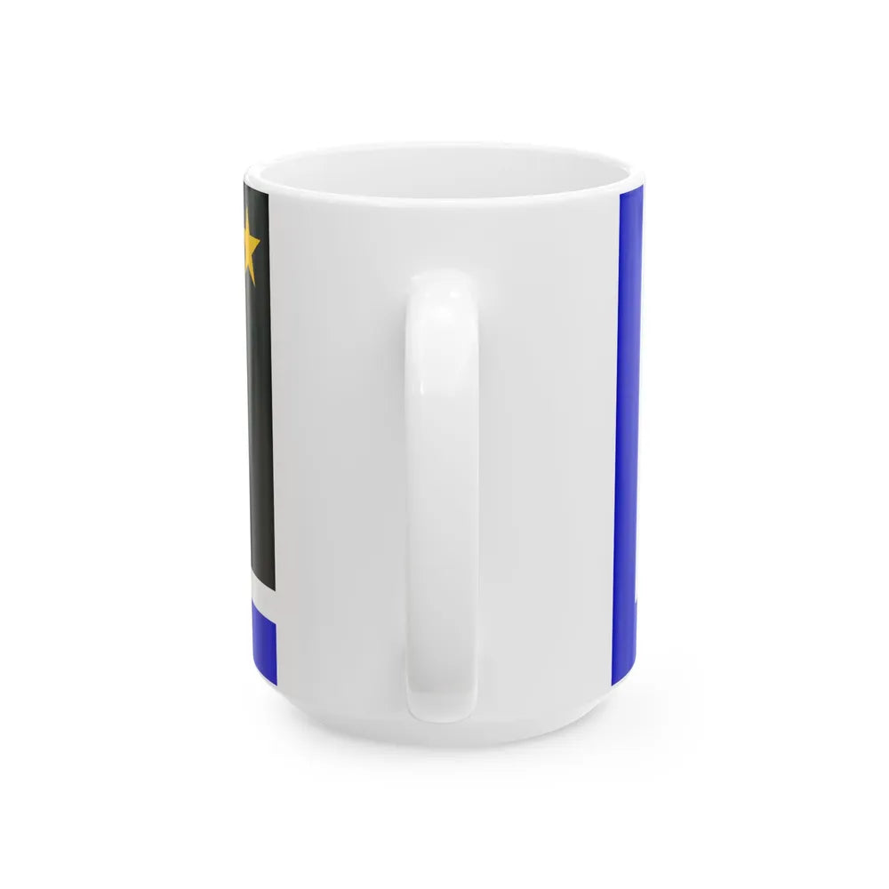 Flag of Lyle Minnesota (United States) White Coffee Mug - Go Mug Yourself