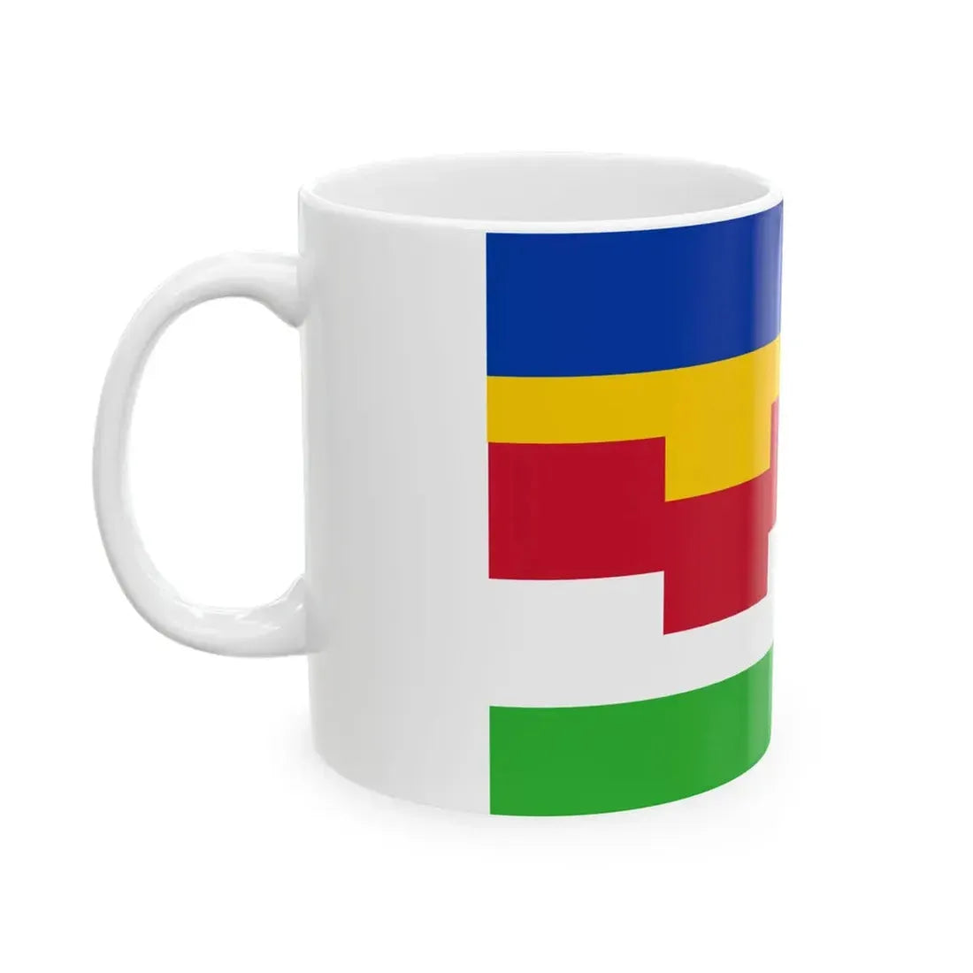 Flag of Maasdriel (Netherlands) White Coffee Mug - Go Mug Yourself