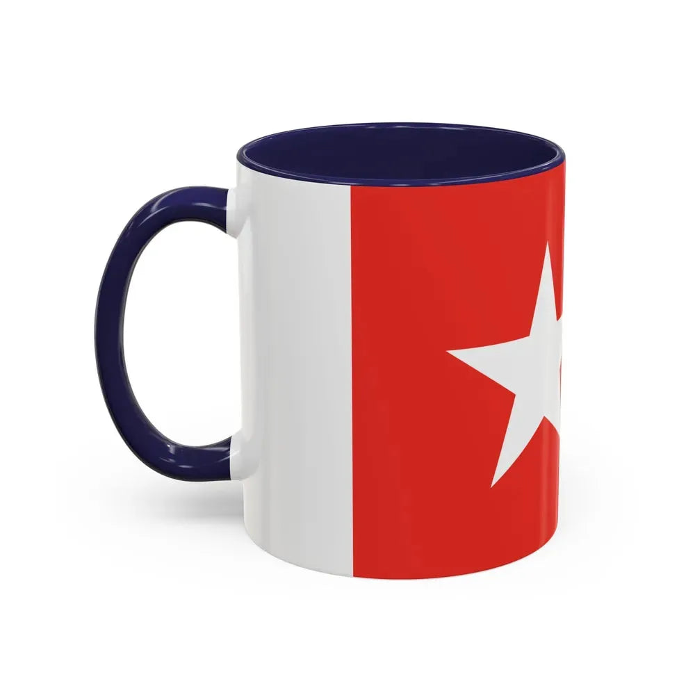Flag of Maastricht the capital of the province of Limburg Netherlands - Accent Coffee Mug - Go Mug Yourself