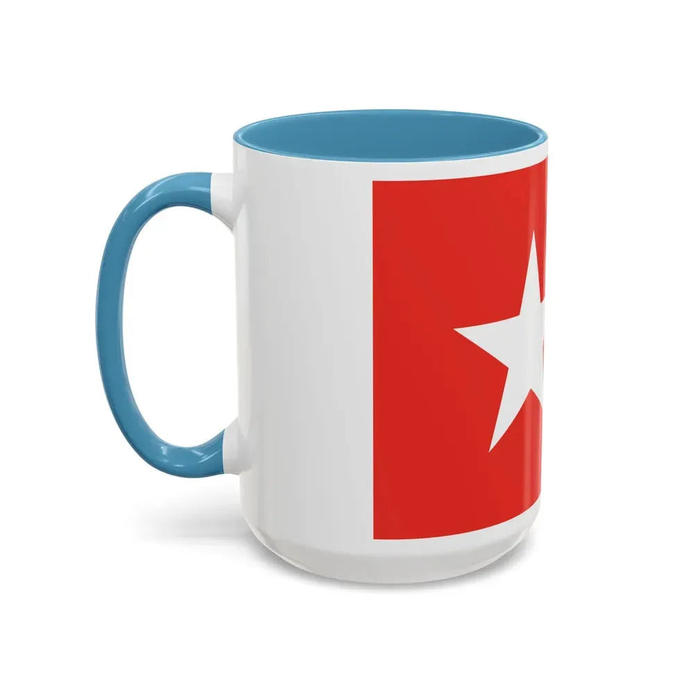 Flag of Maastricht the capital of the province of Limburg Netherlands - Accent Coffee Mug - Go Mug Yourself
