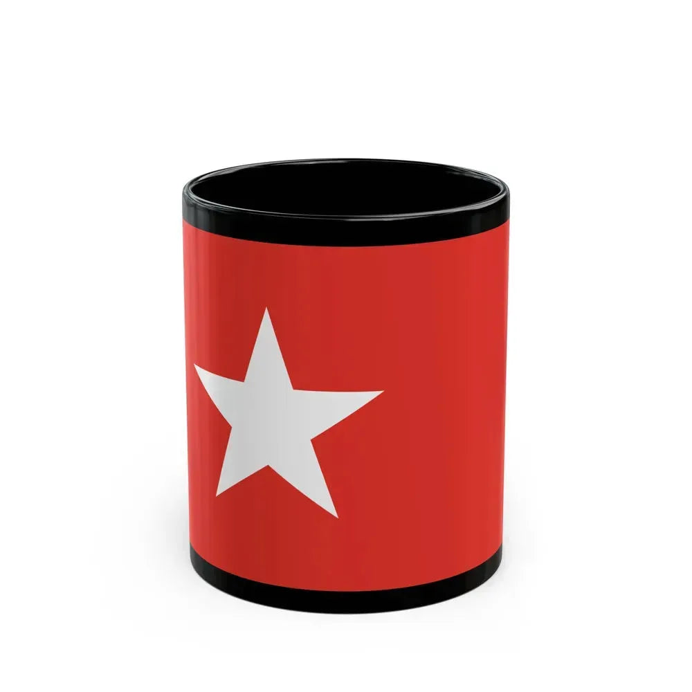 Flag of Maastricht the capital of the province of Limburg Netherlands - Black Coffee Mug 11oz - Go Mug Yourself