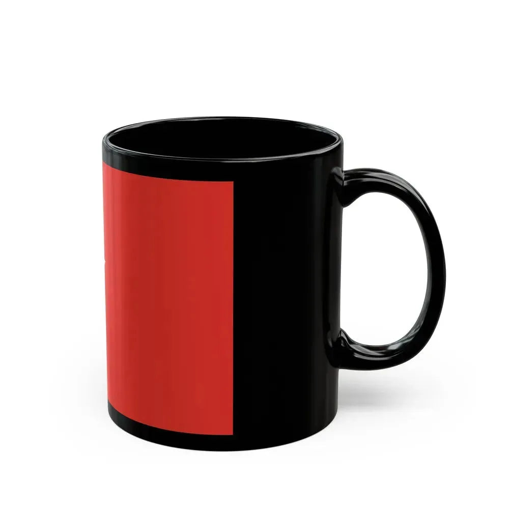 Flag of Maastricht the capital of the province of Limburg Netherlands - Black Coffee Mug - Go Mug Yourself