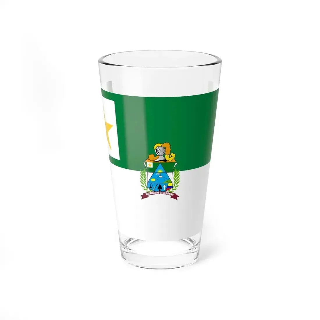 Flag of Macas Ecuador (Ecuador) Pint Glass 16oz 16oz - Go Mug Yourself
