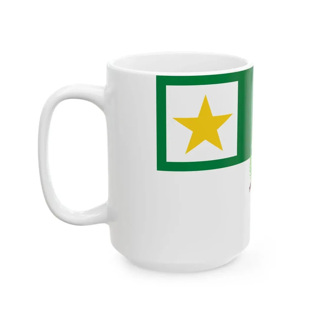 Flag of Macas Ecuador (Ecuador) White Coffee Mug - Go Mug Yourself