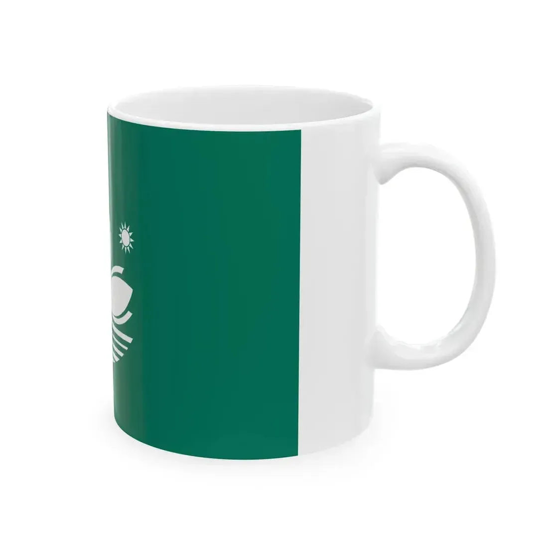 Flag of Macau Special Administrative Region of the Republic of China (China) White Coffee Mug - Go Mug Yourself