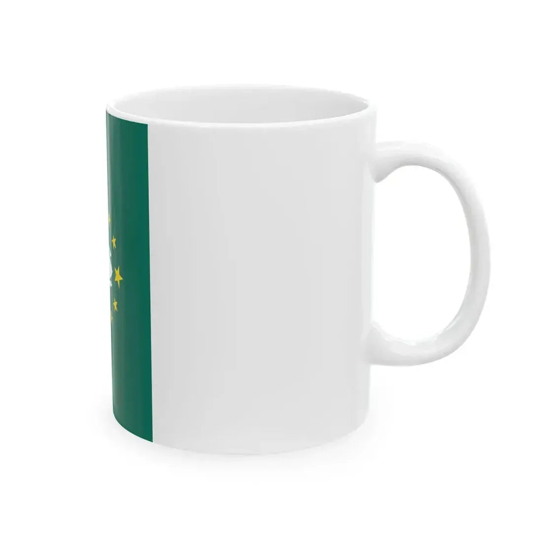 Flag of Macau vertical (China) White Coffee Mug - Go Mug Yourself