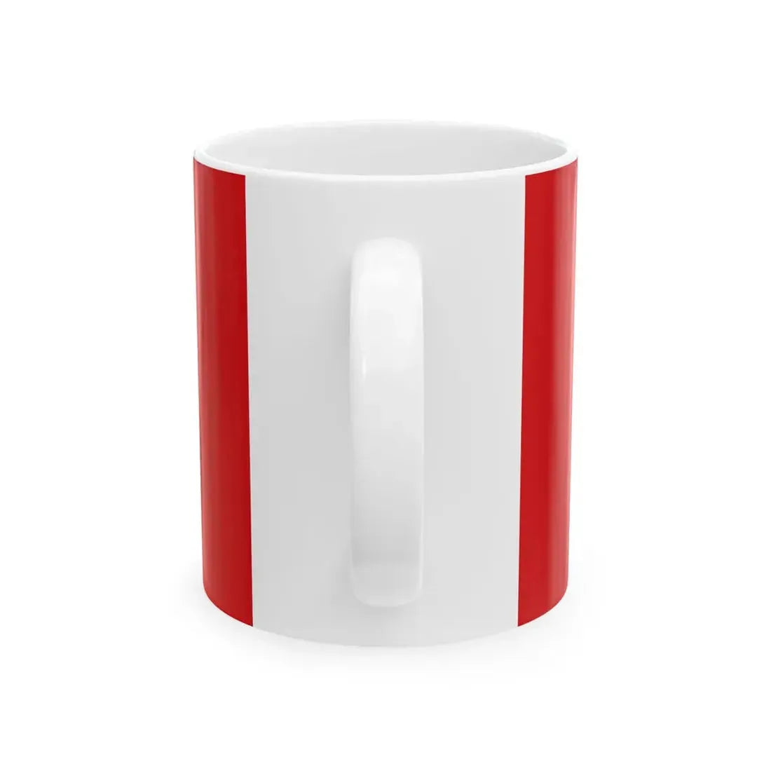 Flag of Macedonians in Croatia (North Macedonia) White Coffee Mug - Go Mug Yourself