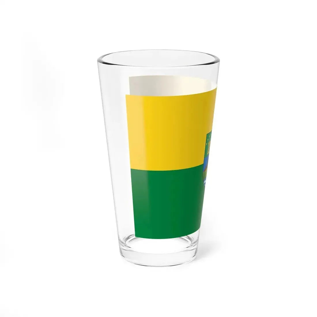 Flag of Machachi (Ecuador) Pint Glass 16oz - Go Mug Yourself