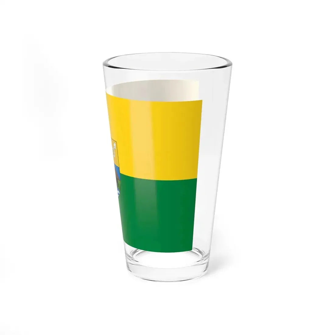 Flag of Machachi (Ecuador) Pint Glass 16oz - Go Mug Yourself